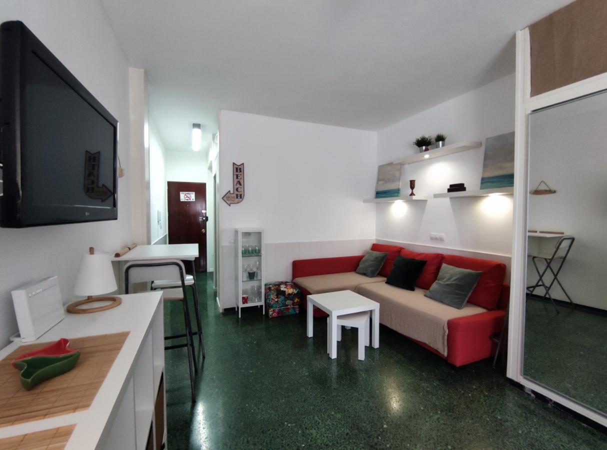 Estudio Interior En Playa De Las Canteras Apartment Las Palmas de Gran Canaria Luaran gambar