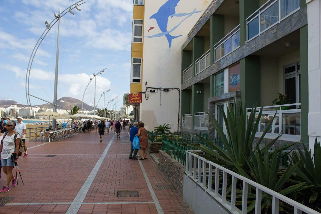 Estudio Interior En Playa De Las Canteras Apartment Las Palmas de Gran Canaria Luaran gambar